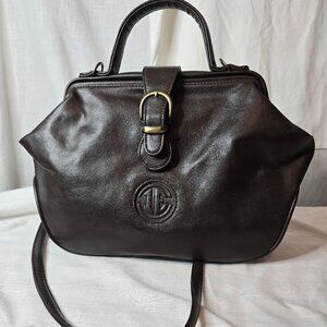 Women's Faux Leather Brown Bag